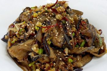 Stir-fried Eggplant 가지볶음 (seasonal)