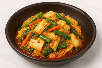Fresh Napa Cabbage Kimchi Salad 겉절이